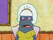 I think it goes stuck inside your... Blank Meme Template
