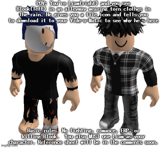 Slender Avatar (Boy) - Roblox