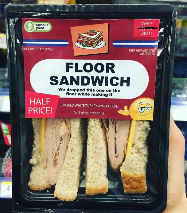 Floor sandwich Blank Meme Template