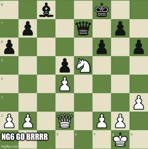 HE SACRIFICED… HIS LIFE!!! | NG6 GO BRRRR | image tagged in chess meme | made w/ Imgflip meme maker