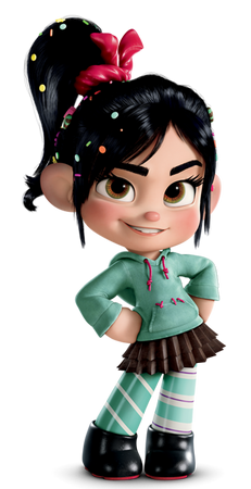 Vanellope von Schweetz Blank Meme Template