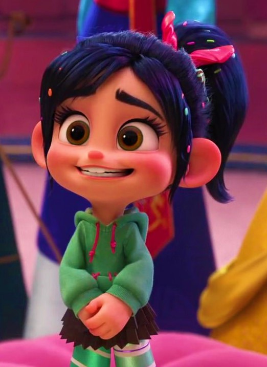 High Quality Vanellope von Schweetz Blank Meme Template