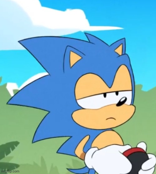 Bored sonic 2 | image tagged in bored sonic 2 | made w/ Imgflip meme maker