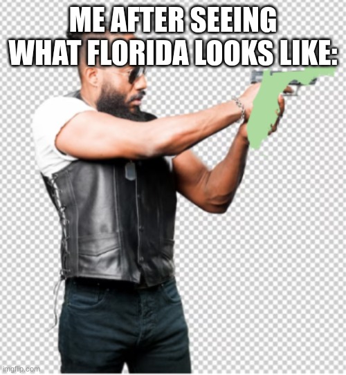 lol | ME AFTER SEEING WHAT FLORIDA LOOKS LIKE: | image tagged in memes,florida | made w/ Imgflip meme maker