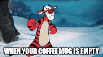 When your coffee mug is empty - Imgflip
