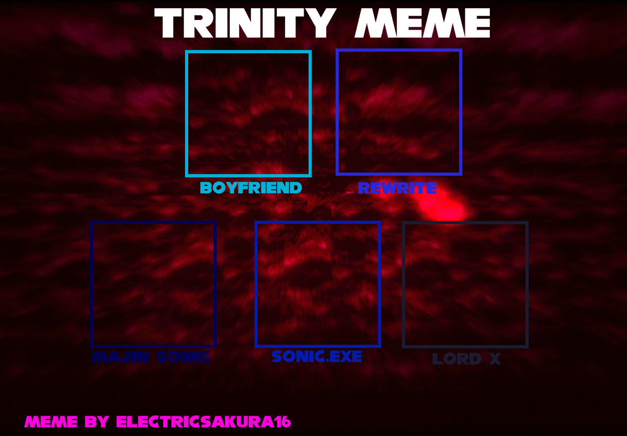 Fnf Trinity Recast Meme Blank Meme Template