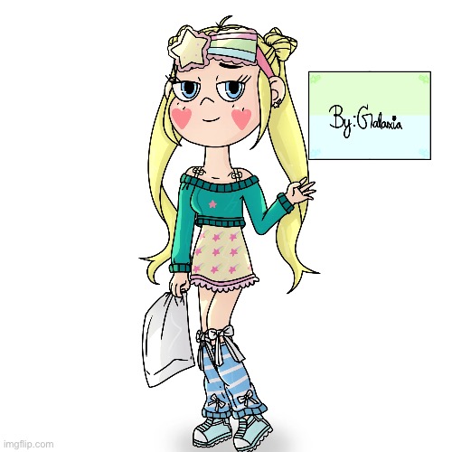Star’s new Pajamas | image tagged in star butterfly,star vs the forces of evil | made w/ Imgflip meme maker