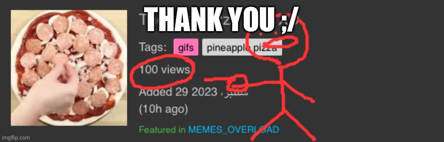 THANK YOU ;/ | image tagged in thank you | made w/ Imgflip meme maker