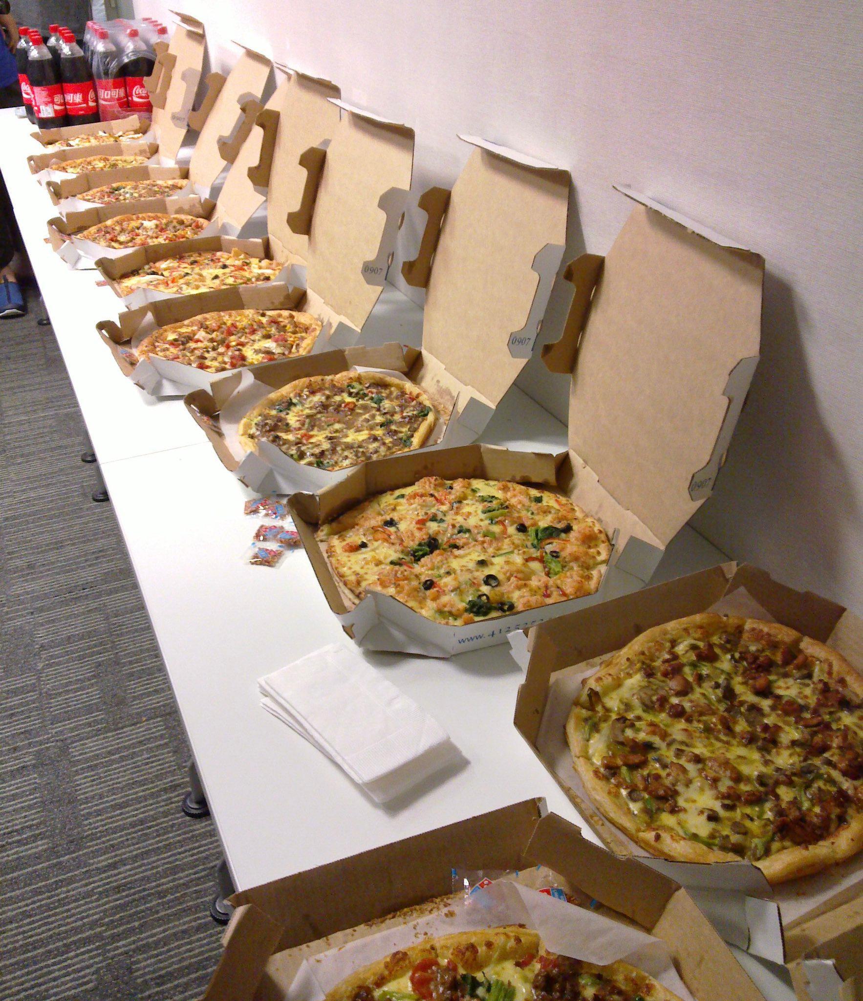 Pizza Row Blank Meme Template