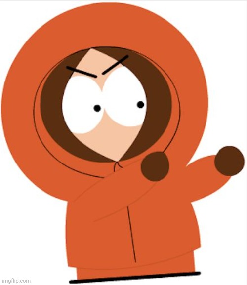 Kenny Southpark | image tagged in kenny southpark | made w/ Imgflip meme maker
