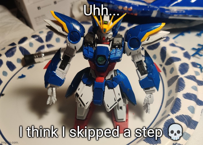 Uhh... I think I skipped a step 💀 | made w/ Imgflip meme maker