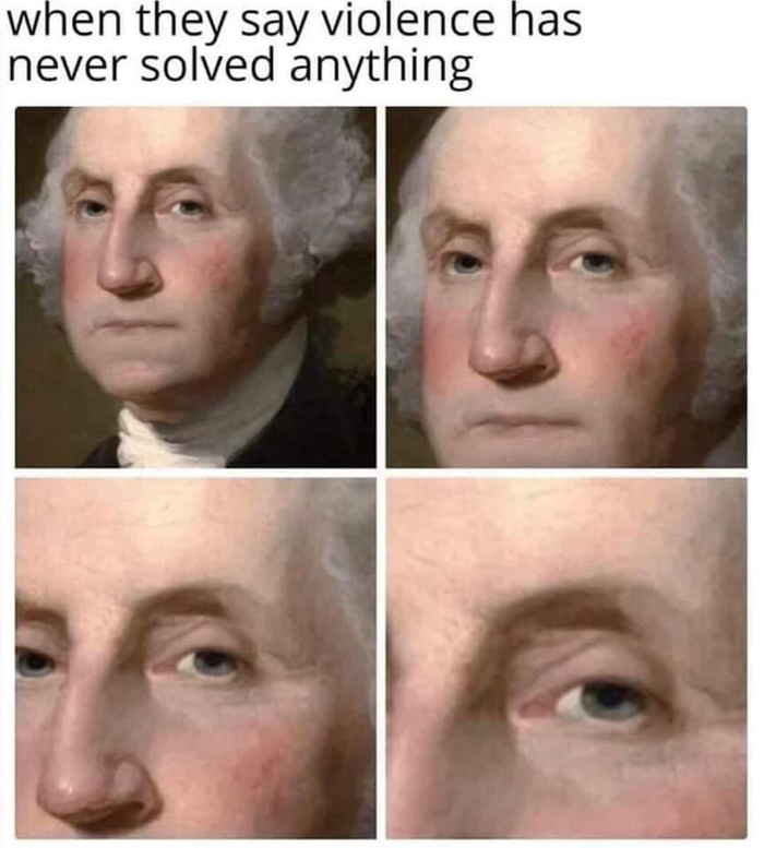 American Revolution Blank Meme Template