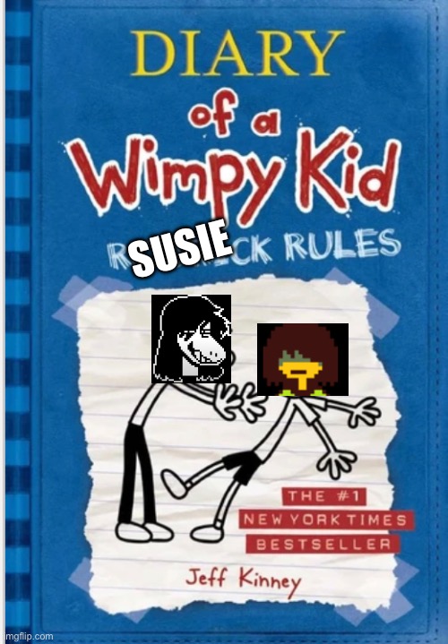 Susie rules | SUSIE | image tagged in deltarune | made w/ Imgflip meme maker