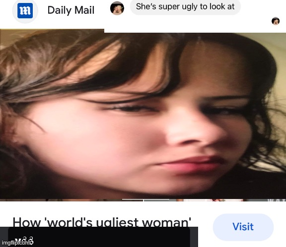 Worlds ugliest woman in the world Jejjaj Ugly Norwegian | image tagged in norway,ugly,ugly girl,ugly woman,fugly,ugly face | made w/ Imgflip meme maker