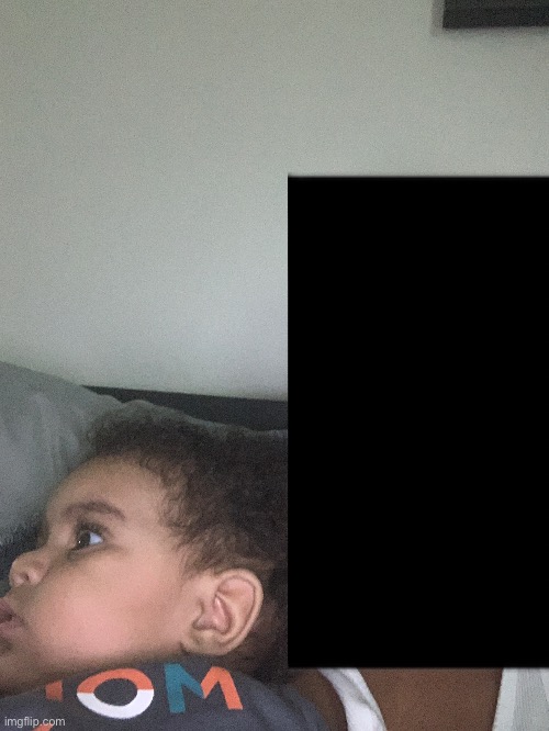 Not showing my face but I like holding the baby randomly spawned on me when I woke up lmaoo | made w/ Imgflip meme maker