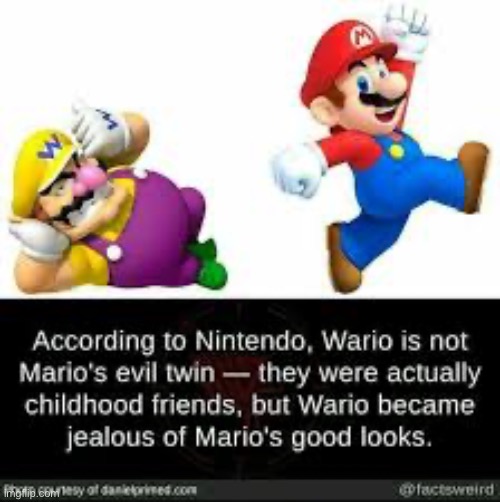 image tagged in mario,wario | made w/ Imgflip meme maker