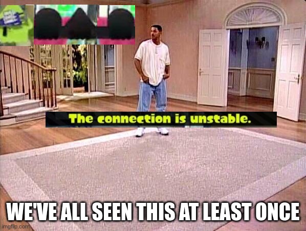 Splatoon 3 connections be like: LOL! | WE'VE ALL SEEN THIS AT LEAST ONCE | image tagged in fresh prince empty house,splatoon,splatoon 2,splatoon 3 | made w/ Imgflip meme maker