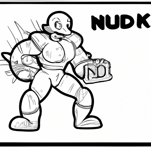 High Quality Dnd character nuke Blank Meme Template