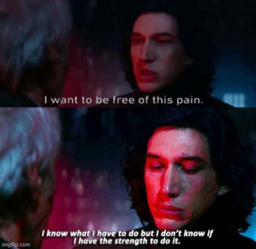 image tagged in i want to be free of this pain | made w/ Imgflip meme maker