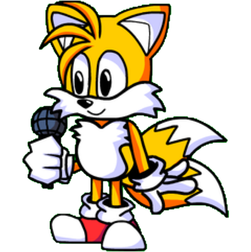 High Quality Tails The Fox (FNF) Blank Meme Template