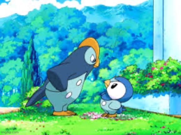 Prinplup and piplup | image tagged in prinplup and piplup | made w/ Imgflip meme maker