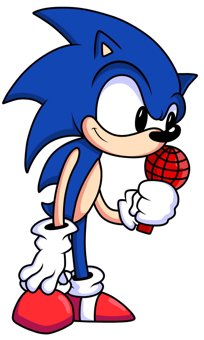 Sonic The Hedgehog (FNF) Blank Meme Template