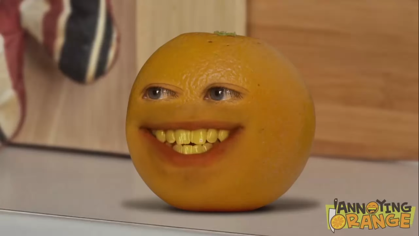 superannoying orange Blank Meme Template