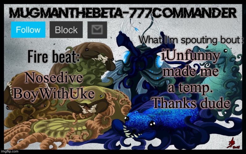?? | iUnfunny made me a temp. Thanks dude; Nosedive
BoyWithUke | image tagged in mugmangoeseeeeee scp temp | made w/ Imgflip meme maker