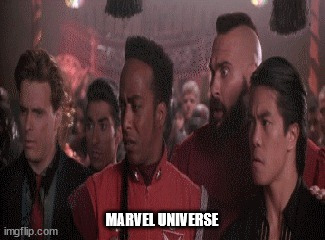 Quick change the channle | MARVEL UNIVERSE | image tagged in zangif change the channle | made w/ Imgflip meme maker