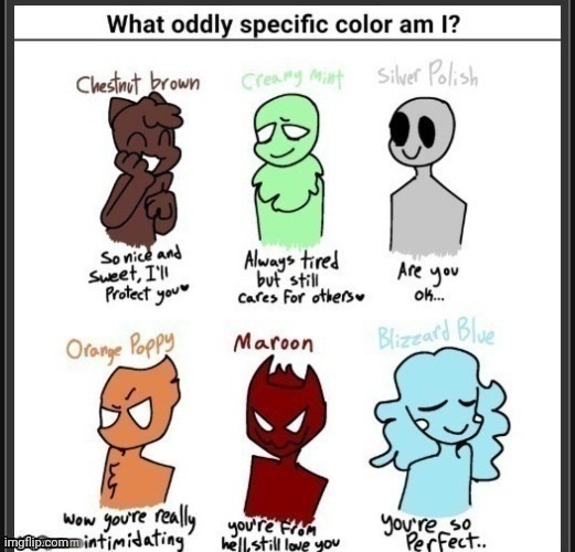 Ik I'm Maroon, but what else :skull: | made w/ Imgflip meme maker