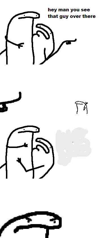 Flork of Crows see that guy? Blank Meme Template