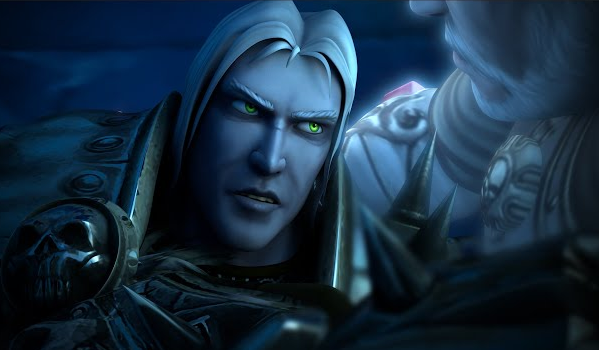 High Quality Fall of the Lich King Ending (i see only darkness) Blank Meme Template