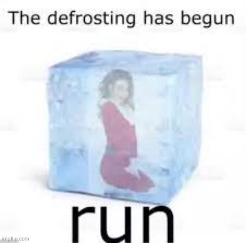 I REPEAT, THE DEFROSTING HAS BEGIN | image tagged in memes,all i want for christmas is you | made w/ Imgflip meme maker