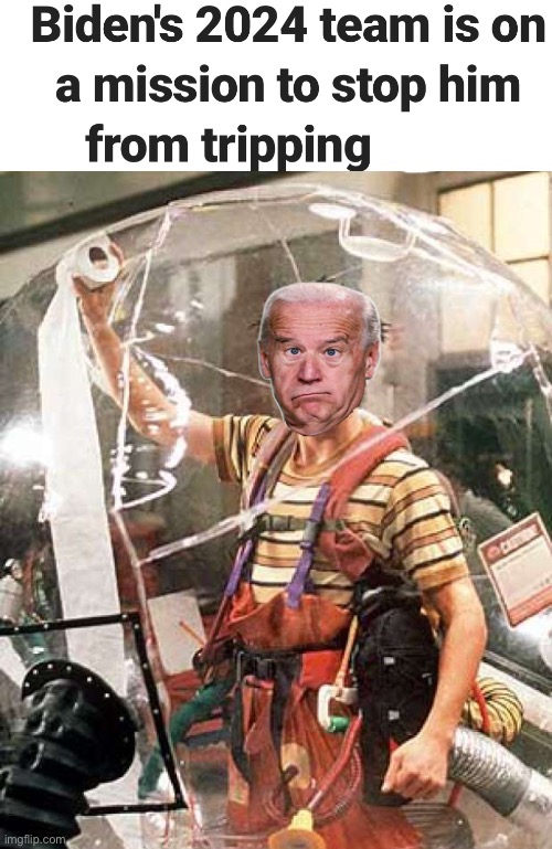 Bubble Joe. Should also slow down his sniffing and groping | image tagged in bubble boy,politics lol,memes,joe biden | made w/ Imgflip meme maker