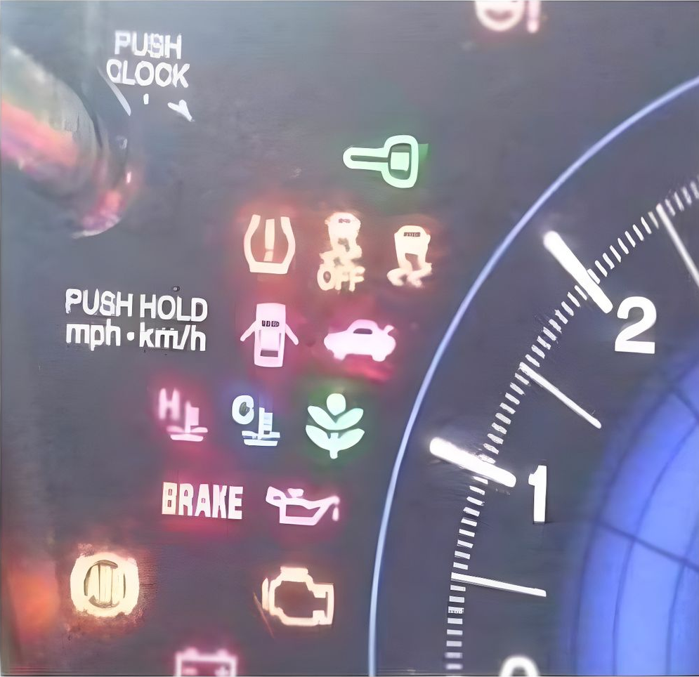 dashboard lights Blank Meme Template