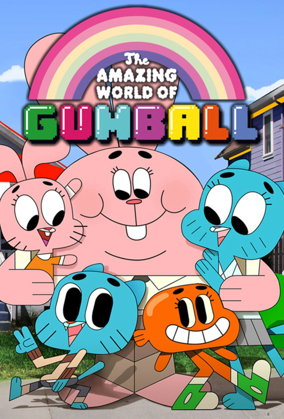 High Quality The Amazing World of Gumball | The Dubbing Database | Fandom Blank Meme Template