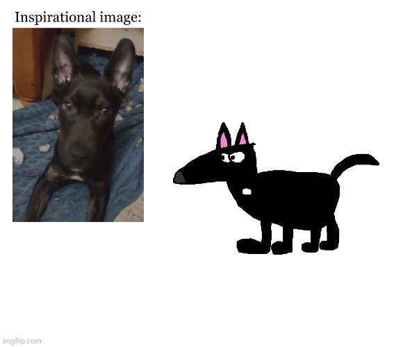 Luna The Dog art | image tagged in dog,dogs,art,cute,fanart,drawing | made w/ Imgflip meme maker