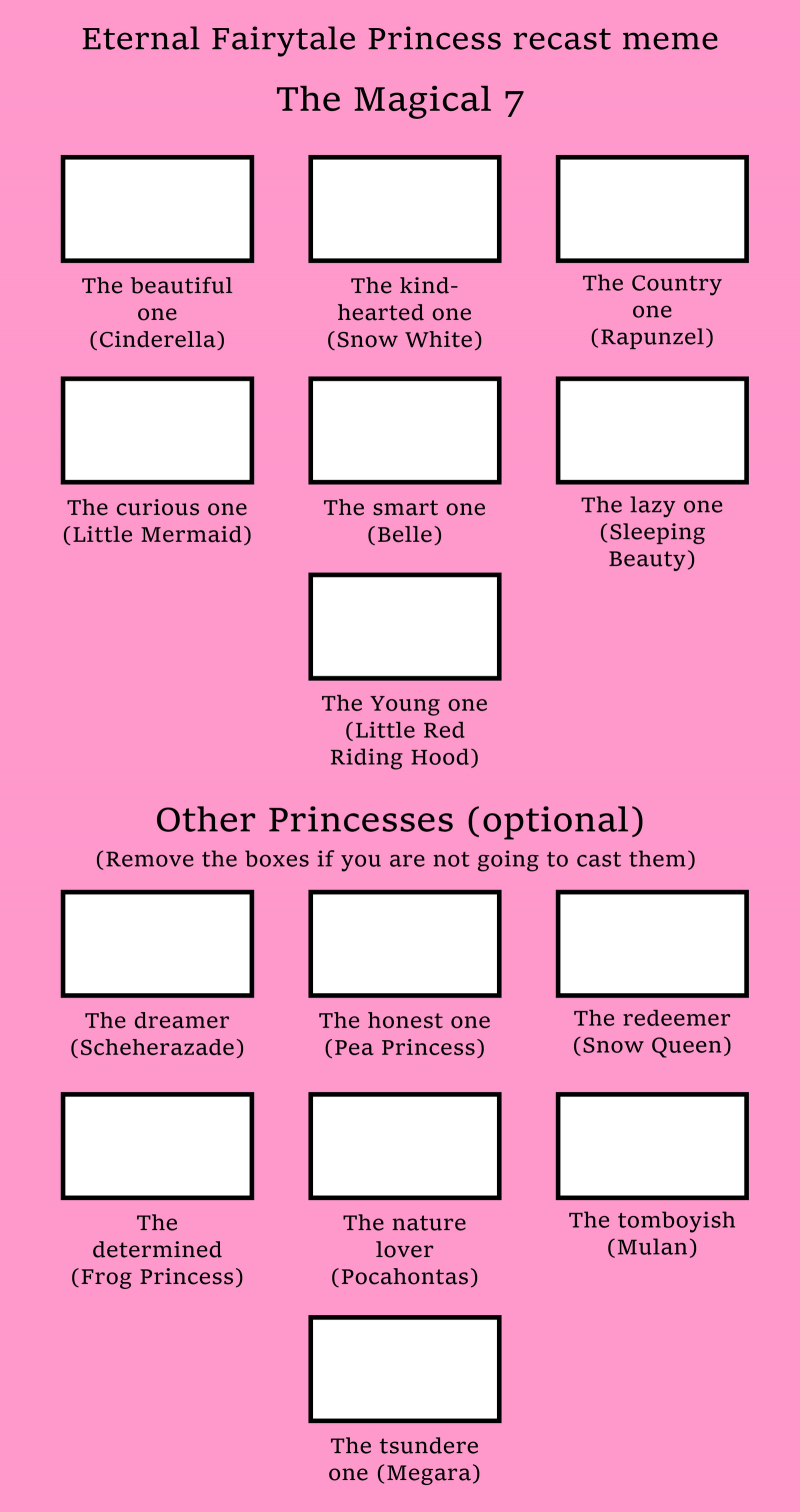 Fairytale Academy 3 Blank Meme Template
