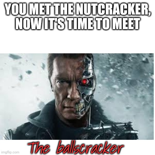 Yep | YOU MET THE NUTCRACKER, NOW IT'S TIME TO MEET; The ballscracker | made w/ Imgflip meme maker