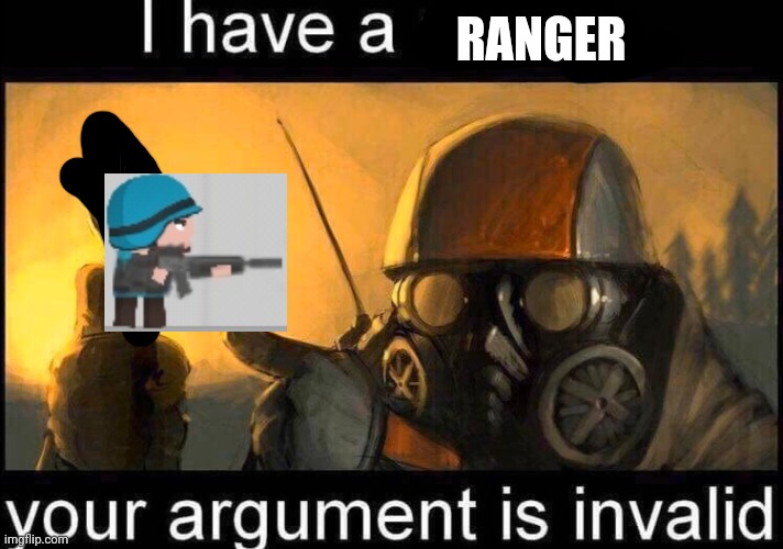 I have a spoon | RANGER | image tagged in i have a spoon | made w/ Imgflip meme maker