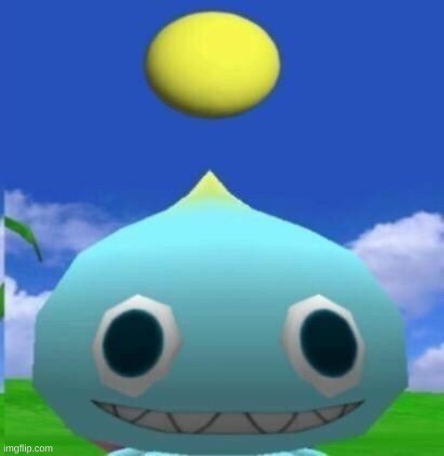 chao grin | image tagged in chao grin | made w/ Imgflip meme maker