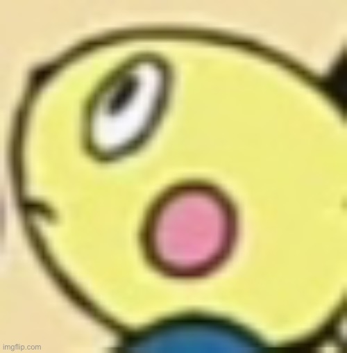 Surprised pichu | image tagged in surprised pichu | made w/ Imgflip meme maker