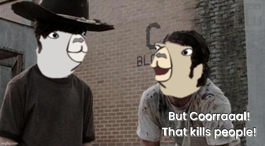 More Llama for Your Mama | image tagged in llamas with hats,the walking dead coral,coral,memes,the walking dead | made w/ Imgflip meme maker