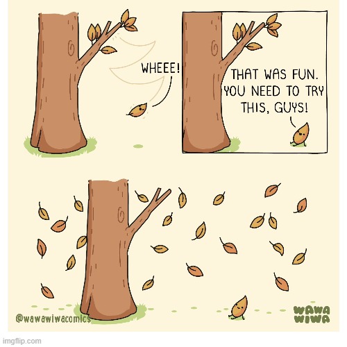 What happens in autumn | image tagged in autumn,comics/cartoons | made w/ Imgflip meme maker