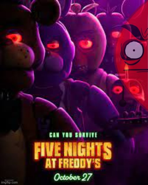 Fnaf Movie poster | image tagged in fnaf movie image | made w/ Imgflip meme maker