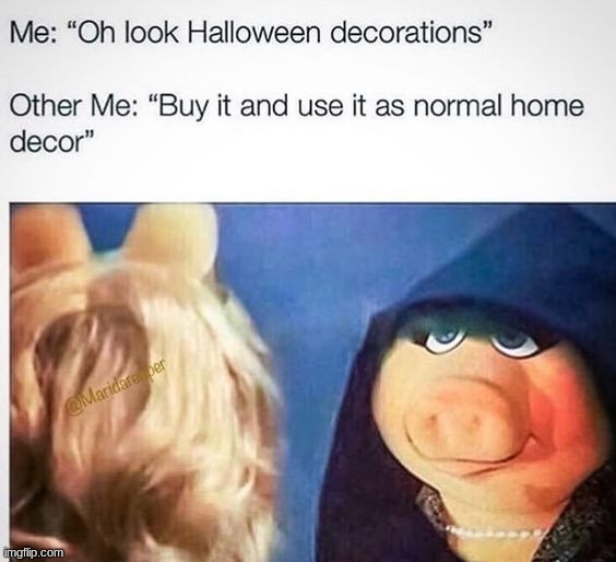 Happy Spooky Month everyone! ☠ | image tagged in memes,funny | made w/ Imgflip meme maker