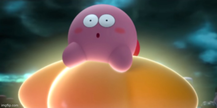 Shocked Kirby | image tagged in shocked kirby | made w/ Imgflip meme maker