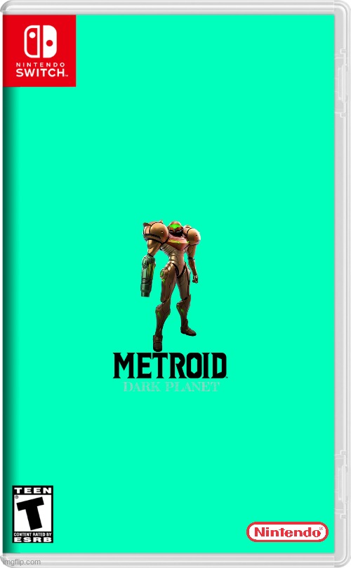 if nintendo made more halloween related games part 5 | DARK PLANET | image tagged in nintendo switch,metroid,halloween,fake | made w/ Imgflip meme maker