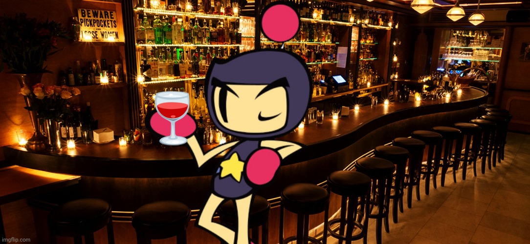 Black Bomber at the bar.mp3 | made w/ Imgflip meme maker