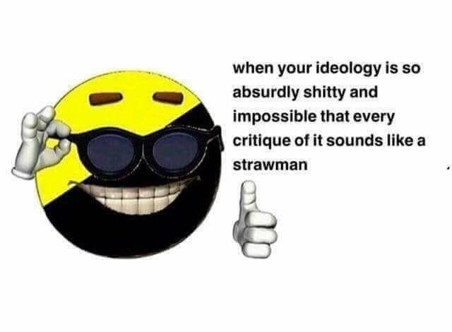 High Quality anarcho capitalism Blank Meme Template